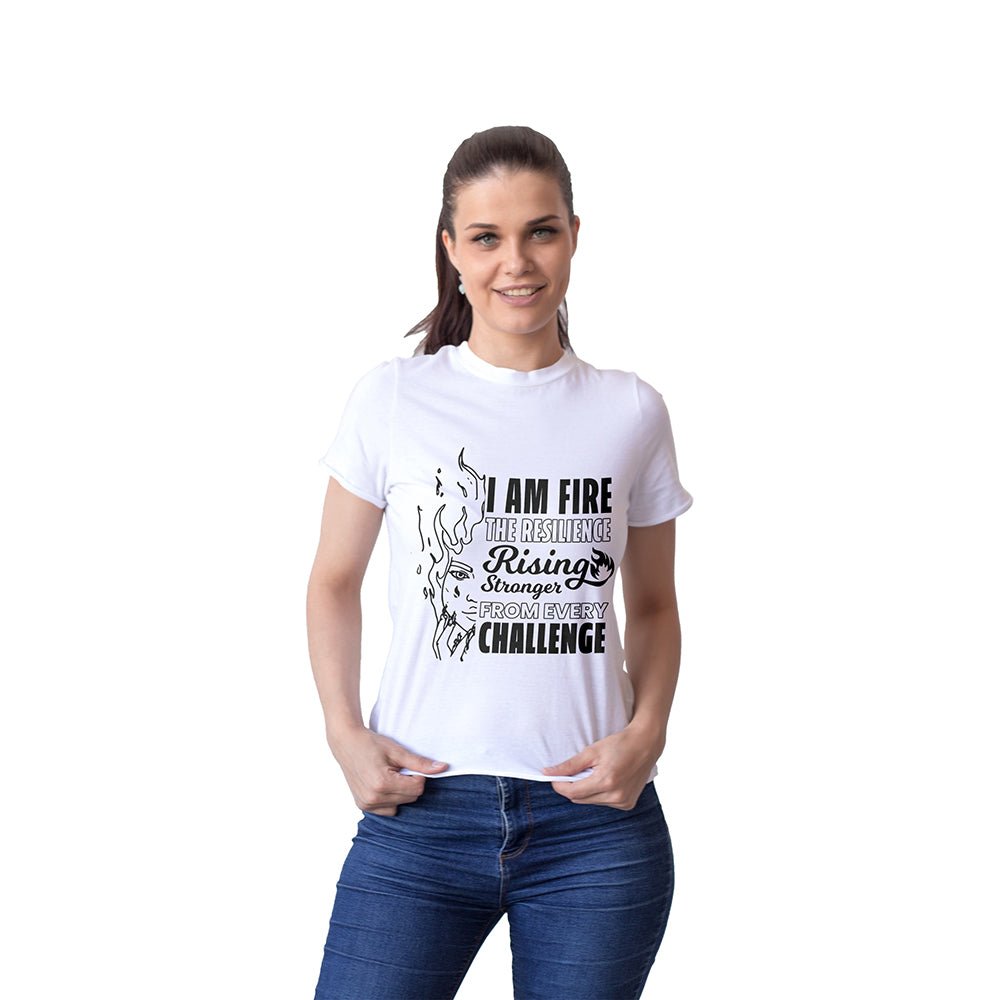 I am Fire-Inspiration Tee-Relaxed Fit - iGenie LLC